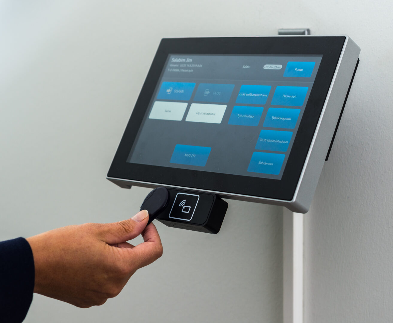 elli työaikaseuranta pääte m10 tieto-oskari